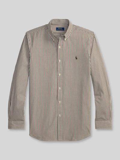 Polo Ralph Lauren Custom Fit Freizeithemd aus Baumwoll-Mix Beige 2