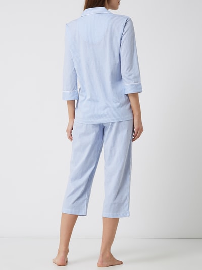 Lauren Ralph Lauren Pyjama mit Streifenmuster Blau 4