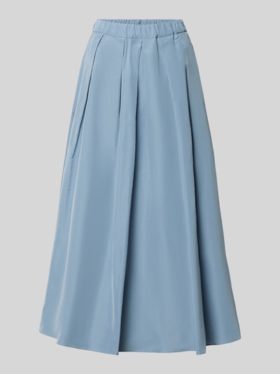 Weekend Max Mara Midi-Rock mit Baumwoll-Anteil Modell 'FORMICA' Hellblau 2