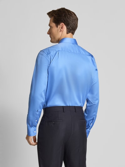 SEIDENSTICKER REGULAR FIT Koszula biznesowa o kroju regular fit z kołnierzykiem typu kent model ‘New’ Błękitny 5