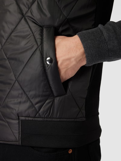 Christian Berg Men Bodywarmer met steekzakken Zwart - 3