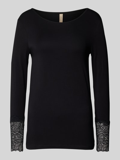 Soyaconcept Longsleeve mit Rundhalsausschnitt Modell 'MARICA' Black 2