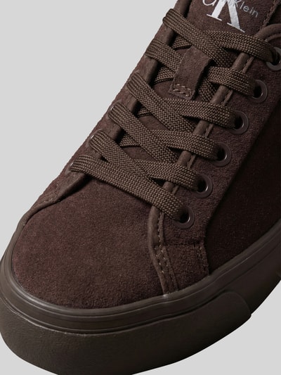 CK Calvin Klein Sneaker mit Logo-Details Dunkelbraun 4