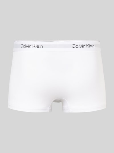 Calvin Klein Underwear Obcisłe bokserki z elastycznym paskiem z logo w zestawie 3 szt. Biały 3