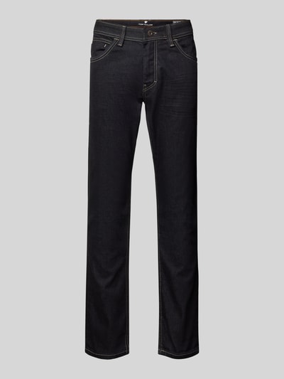 Tom Tailor Regular slim fit jeans met stretch, model 'Josh' Middengrijs - 2