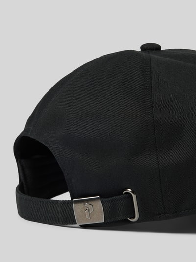 PEAK PERFORMANCE Cap mit Logo-Stitching und verstärktem Schirm Black 3