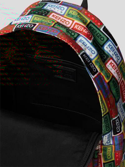 Kenzo Rucksack mit Allover-Logo Grün 6