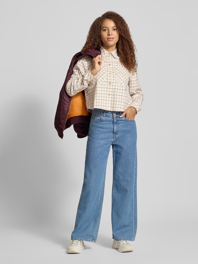 Hugo Blue Comfort fit overhemdblouse van puur katoen, model 'EBITANA_B' Offwhite - 1