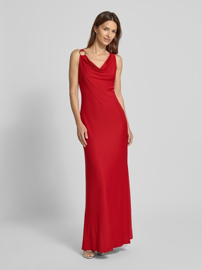 Lauren Ralph Lauren Sukienka wieczorowa z lejącym dekoltem model ‘ELKANAH’ Czerwony 4