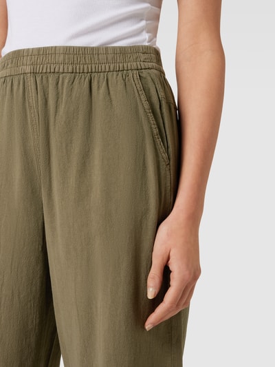 Kaffe Culotte mit elastischem Bund Modell 'Naja' Khaki 3