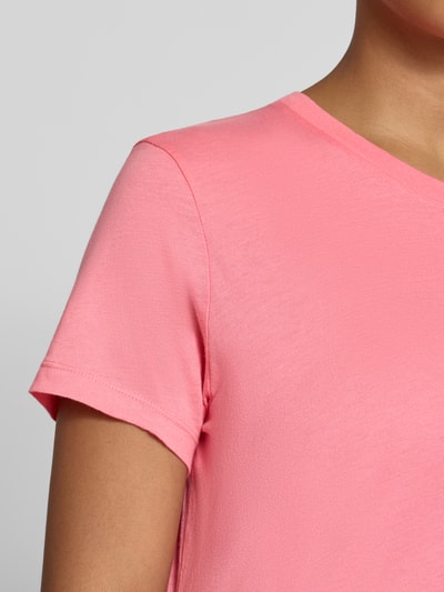 American Vintage T-Shirt aus Baumwolle Modell 'PONY' Pink 3