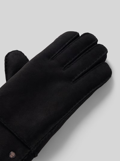 Roeckl Handschuhe mit Label-Detail Modell 'Bergen' Black 3