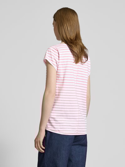 Christian Berg Woman T-Shirt mit Kappärmeln Pink 5