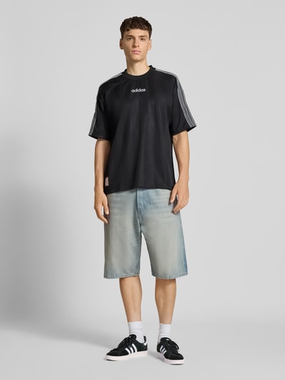 adidas Originals T-Shirt mit Label-Stitching Black 1