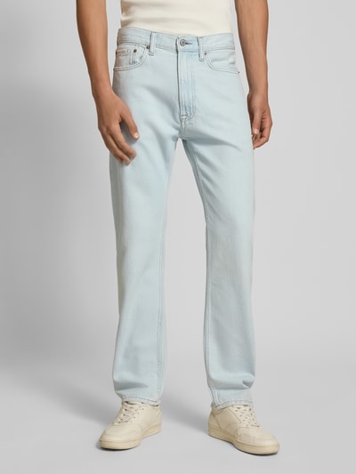 Calvin Klein Jeans Straight Leg Jeans im 5-Pocket-Design Hellblau 4