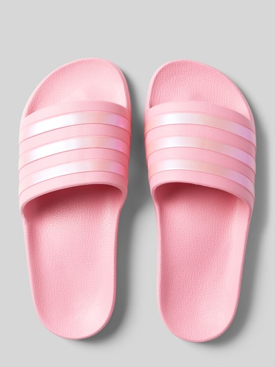 ADIDAS SPORTSWEAR Slides mit labeltypischen Streifen Modell 'ADILETTE AQUA' Pink 3