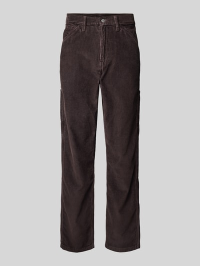 Levi's® Stoffen broek met steekzakken Donkerbruin - 2