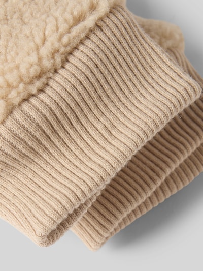 OPUS Handschoenen van teddybont, model 'Akadie' Beige - 2