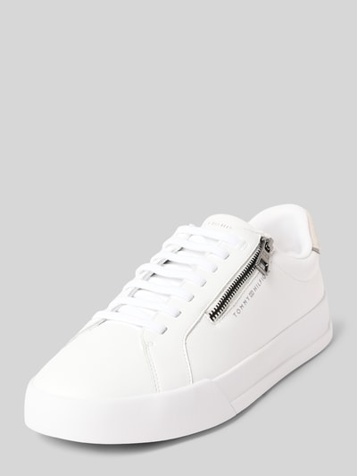 Tommy Hilfiger Lage sneakers van echt leer Wit - 1