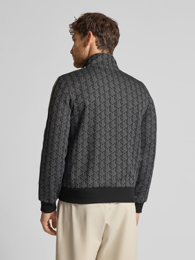 Lacoste Regular fit sweatjack met katoen Zwart - 5