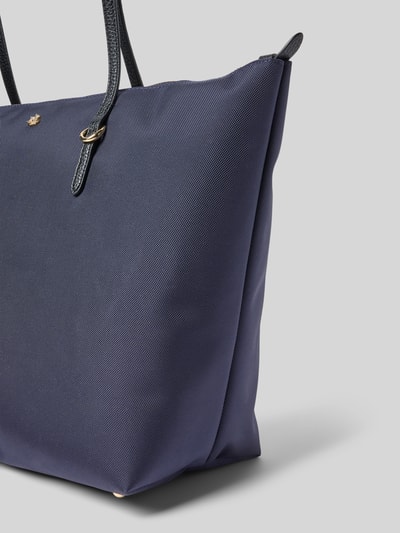 Lauren Ralph Lauren Tote Bag mit Label-Applikation Modell 'KEATON' Marine 3
