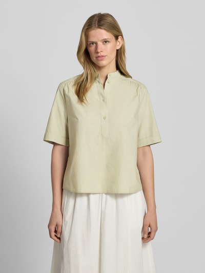 Marc O'Polo Denim Relaxed Fit Hemdbluse aus reiner Baumwolle Schilf 4