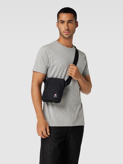 Champion Umhängetasche mit Label-Patch Black 1