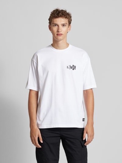 Levi's® T-Shirt mit Label-Patch Modell 'SKATE' Weiss 4