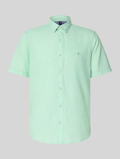 Lerros Freizeithemd mit Knopfleiste Mint 2