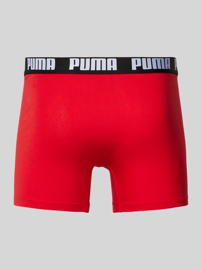 Puma Trunks mit Label-Detail im 2er-Pack Rot 3