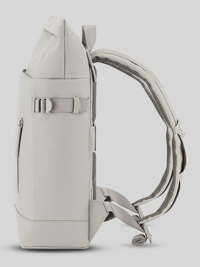 Kapten & Son Rucksack mit Flaschenhalterung innen Modell 'HELSINKI' Hellgrau 2