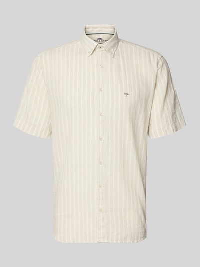 Fynch-Hatton Regular Fit Freizeithemd mit Button-Down-Kragen Offwhite 2