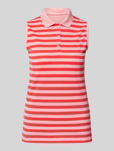 Christian Berg Woman Tanktop mit Polokragen Pink 2