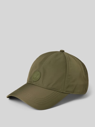 SAVE THE DUCK Cap mit Label-Patch Modell 'RORY' Oliv 1