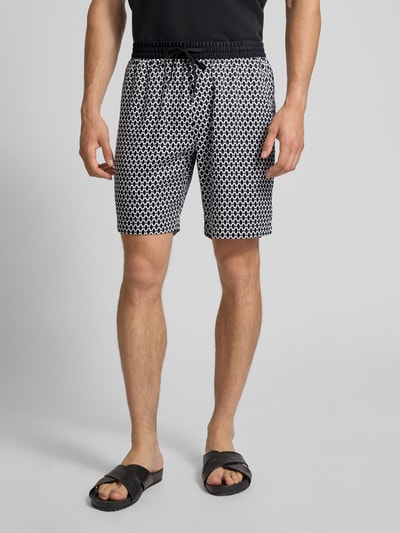 Strellson Loose Fit Shorts aus Lyocell Modell 'HIRO2' Black 4