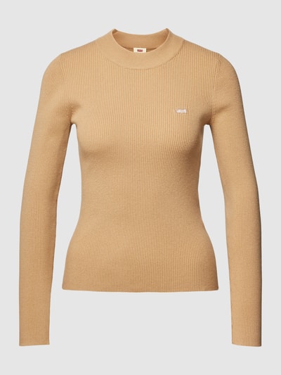 Levi's® Longsleeve in Ripp-Optik Beige 2