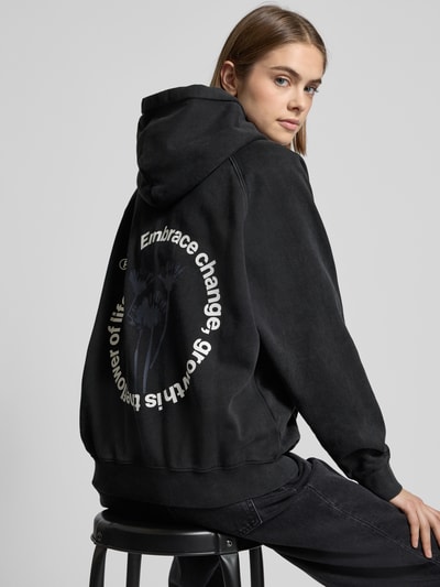 Pegador Oversized Hoodie mit Kapuze Black 3