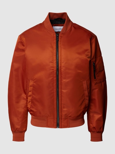 CK Calvin Klein Bomberjack met steekzakken, model 'LIGHTWEIGHT HERO' Terracotta - 2