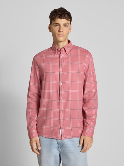 Tommy Jeans Regular fit vrijetijdsoverhemd van puur katoen Koraal - 4