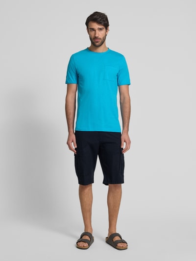 s.Oliver BLACK LABEL Relaxed Fit Cargo-Bermudas aus Baumwoll-Elasthan-Mix Black 1