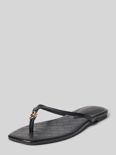 Steve Madden Sandale aus echtem Leder Modell 'Maliyah' Black 1