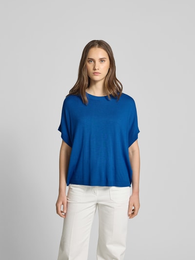 Juvia Sweatshirt in kurzärmeligem Design Bleu 4