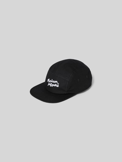 MAISON KITSUNÉ Basecap aus reiner Baumwolle Black 2