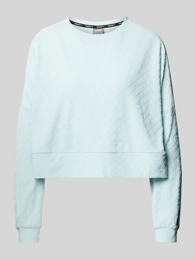 PUMA PERFORMANCE Kort sweatshirt met structuurmotief Turquoise - 2