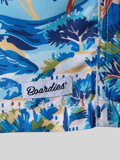 BOARDIES Badehose im Allover-Look Modell 'Ameliano' Blau 2