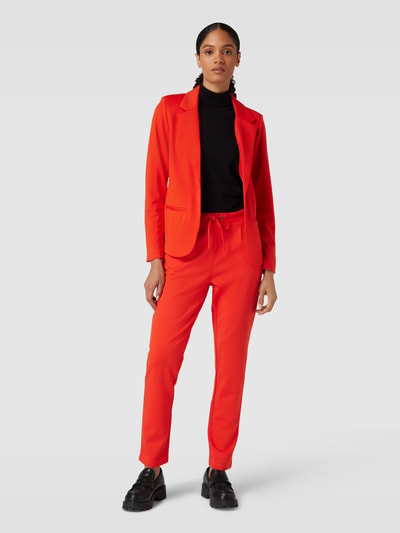 Fransa Stoffhose mit Label-Applikation Modell 'STRETCH' Rot 1