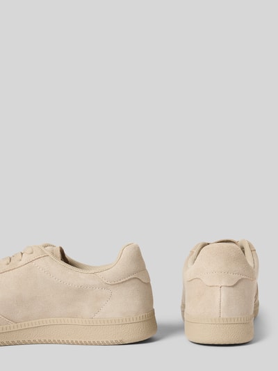 Selected Homme Low Top sneakers van puur rundleer model 'FINLEY' Lichtbruin - 2