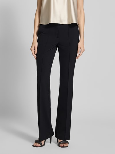 Cambio Broek met persplooien, model 'FARAH' Zwart - 4