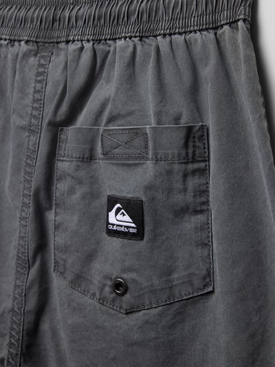 Quiksilver Korte regular fit broek met elastische band, model 'TAXER YOUTH' Zwart - 2