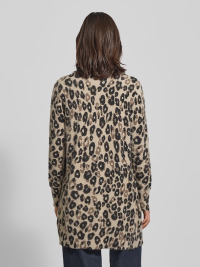 Betty Barclay Kardigan z prążkowanymi zakończeniami rękawów Szarobrązowy 5